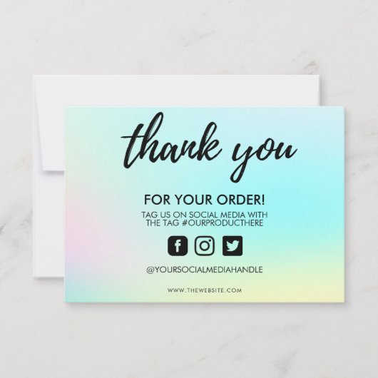 カラーシフトありがとうメディア挿入 (正面)