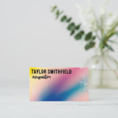 カラーシフトカスタム名刺 名刺 (スタンド正面)