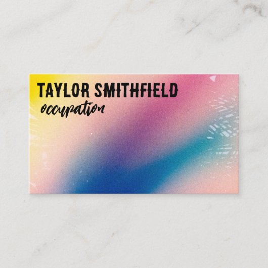 カラーシフトカスタム名刺 名刺 (正面)