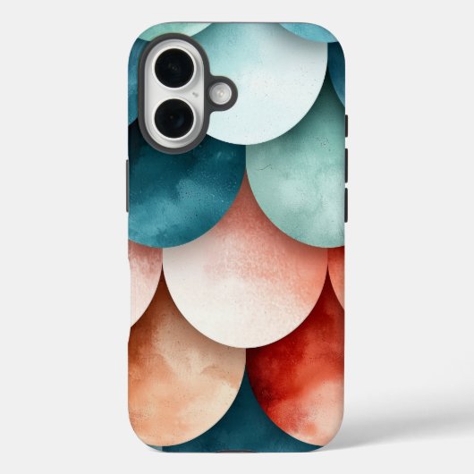 カラーシフトカメレオン爬虫類スキンフォンケース Case-Mate iPhoneケース (裏面)