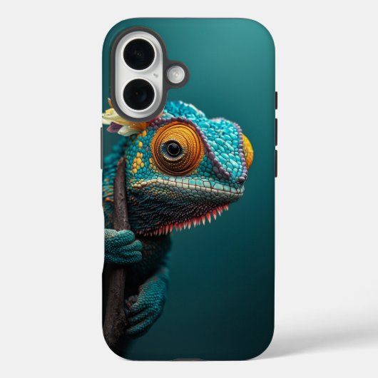 カラーシフトカメレオン – Reptile Skin Phone Case Case-Mate iPhoneケース (裏面)