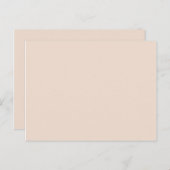 カラーシャンパンピンク ポストカード (正面/裏面)