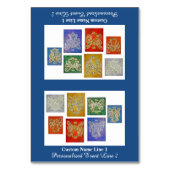 カラーシリーズ感動的エンジェルカスタムテーブルテント テーブルナンバー (正面)