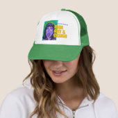 カラーシリーズ – 紫色のトラック帽 キャップ (インサイチュ)