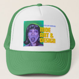 カラーシリーズ – 紫色のトラック帽 キャップ