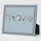 カラーシーシェルアートプラークを選択 フォトプラーク (側面)