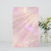 カラーシームレスな背景紫、ピンク 便箋 (スタンド正面)