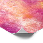 カラーシームレスな背景（紫、ピンク） ポスター (角)