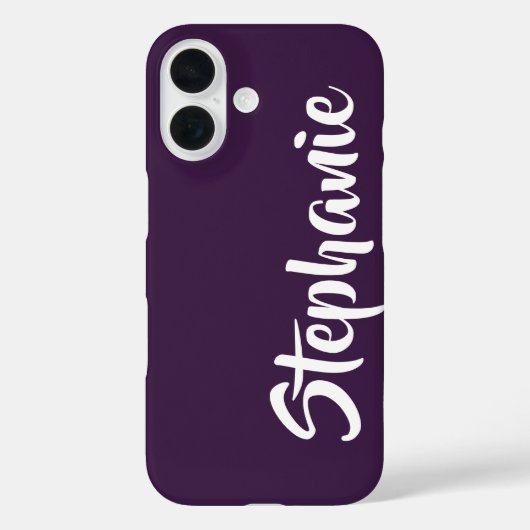 カラージャンボ名のミニマリストプレーンを選択 Case-Mate iPhoneケース (裏面)