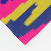 カラージングブック抽象芸術 フリースブランケット (角)