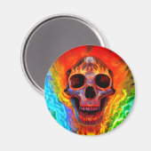 カラースカル マグネット (正面/裏面)