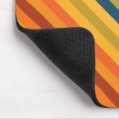 カラーストライプカラフルパステル002 マウスパッド (コーナー)