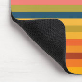 カラーストライプカラフルパステル002 マウスパッド (コーナー)