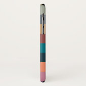 カラーストライプカラフルパステル Case-Mate iPhoneケース (裏面/左)