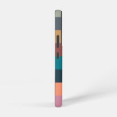 カラーストライプカラフルパステル SAMSUNG GALAXYケース (右側面)
