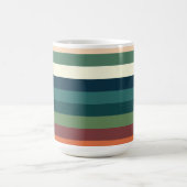 カラーストライプス コーヒーマグカップ (中央)