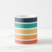カラーストライプ コーヒーマグカップ (中央)
