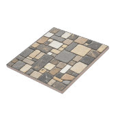 カラーストーンセラミック正方形 タイル (側面)