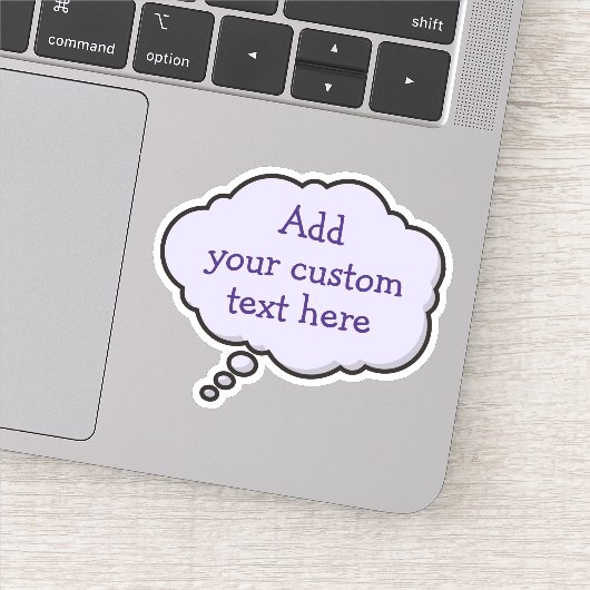 カラースピーチバブルステッカー シール (詳細)