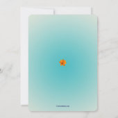 カラースプラッシュの招待状 招待状 (裏面)