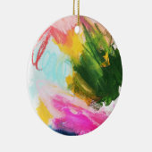 カラースプラッシュオーナメント セラミックオーナメント (右)
