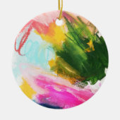 カラースプラッシュオーナメント セラミックオーナメント (正面)