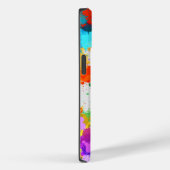 カラースプラッシュパターンCC01 LグレーBG Case-Mate iPhoneケース (裏面 / 右)