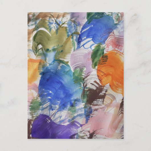 カラースプラッシュポストカード ポストカード (正面)