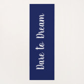 カラースプラッシュ数々のカラー赤い青色の黄色 ヨガマット (裏面)