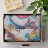 カラースプラッシュ1の美しい 薄葉紙 (ギフト)