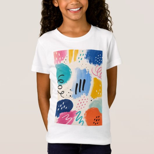カラースプラッシュ アドベンチャー Tシャツ (正面)