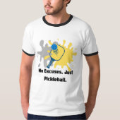 カラースプラッシュ ピックルボール Tシャツ (正面)