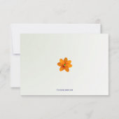 カラースプラッシュ 披露宴カード 招待状 (裏面)