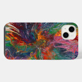 カラースペクトラムホイール iPhoneケース (裏面横)