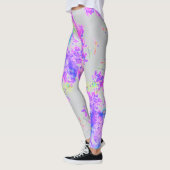 カラースポットパステルトーン レギンス (左)