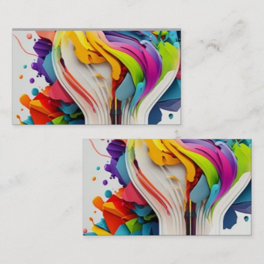 カラースライド 名刺 (正面/裏面)