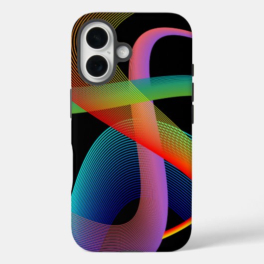 カラースワールフォンケース Case-Mate iPhoneケース (裏面)
