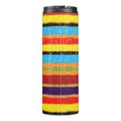 カラーズはっきりしたシッカラフルクフィエスタストライプ タンブラー (裏面)