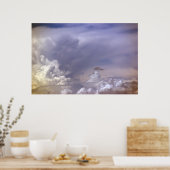 カラーズオブザスカイプリント ポスター (キッチン)