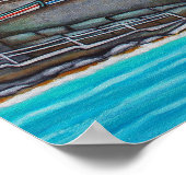 カラーズオブマナローラプリント ポスター (角)