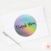 カラーズスモールビジネスサンキュー ラウンドシール (封筒)