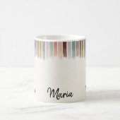 カラーズパステルストライプマグカップ コーヒーマグカップ (中央)