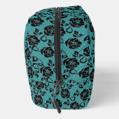 カラーズブラックフェイクレースフィッシュネットターコイズ ドップキット (右)