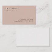 カラーズプロフェッショナルミニマエレガントリストプレーン 名刺 (正面/裏面)