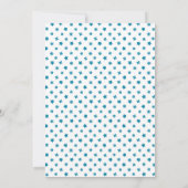 カラーズ子猫とのカスタム共同誕生日パーティー 招待状 (裏面)