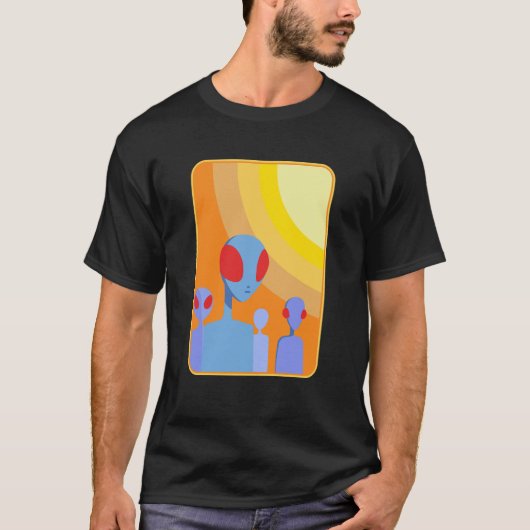 カラーセオリー エイリアン Tシャツ (正面)