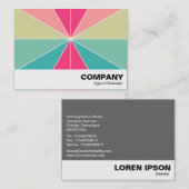 カラーセグメント01 名刺 (正面/裏面)