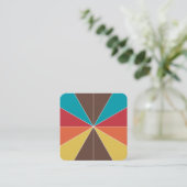 カラーセグメント05 スクエア名刺 (スタンド正面)