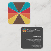 カラーセグメント05 スクエア名刺 (正面/裏面)