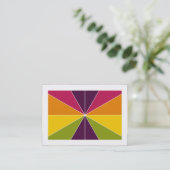 カラーセグメン縁どト02 () 名刺 (スタンド正面)